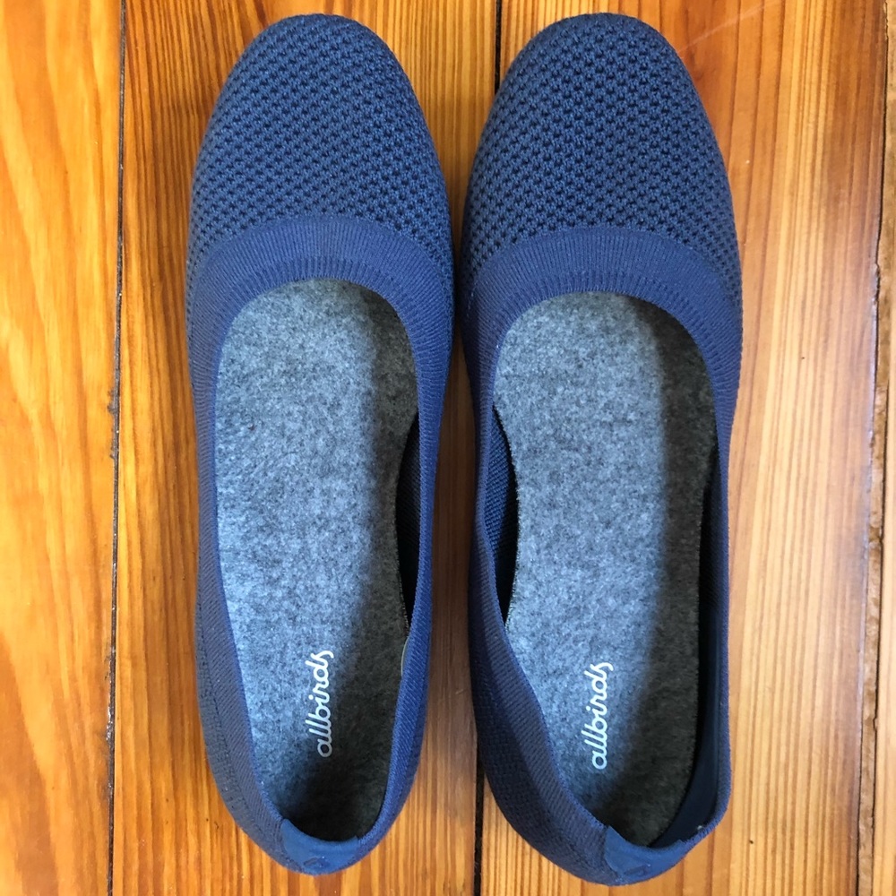 Allbirds Tree Breezers Marine Blue Flats
